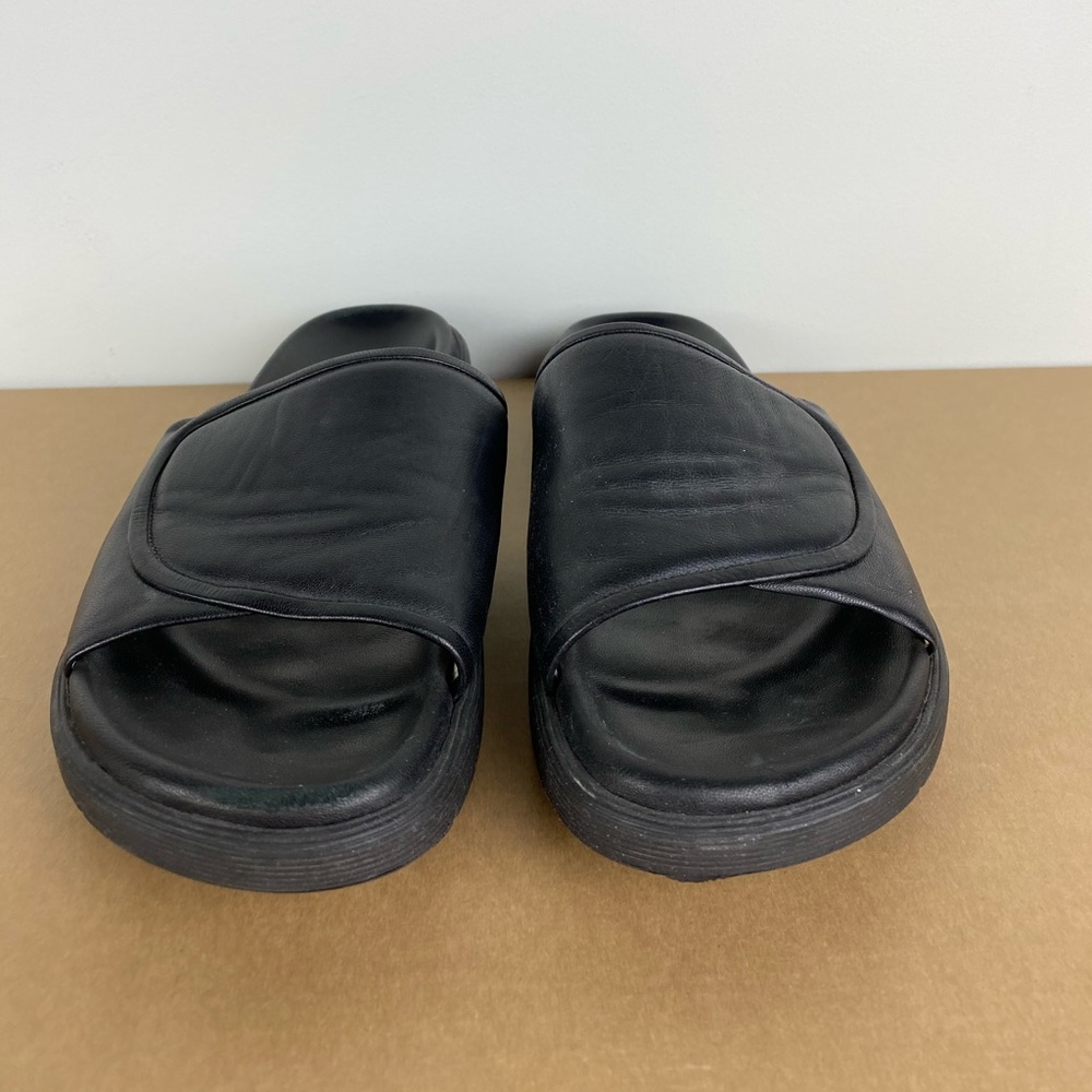 Helmut Lang Slide Sandals In Black In Size 39 - image 2